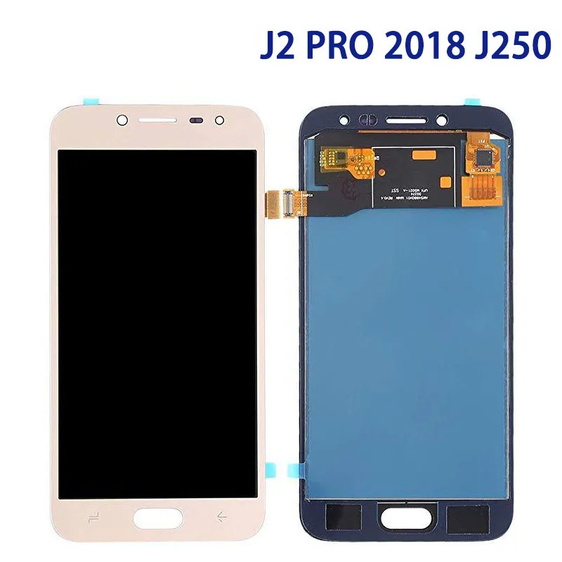 5 0 ''ЖК дисплей регулировка яркости TFT Amoled для Samsung Galaxy J2 PRO 2018 J250 с сенсорным