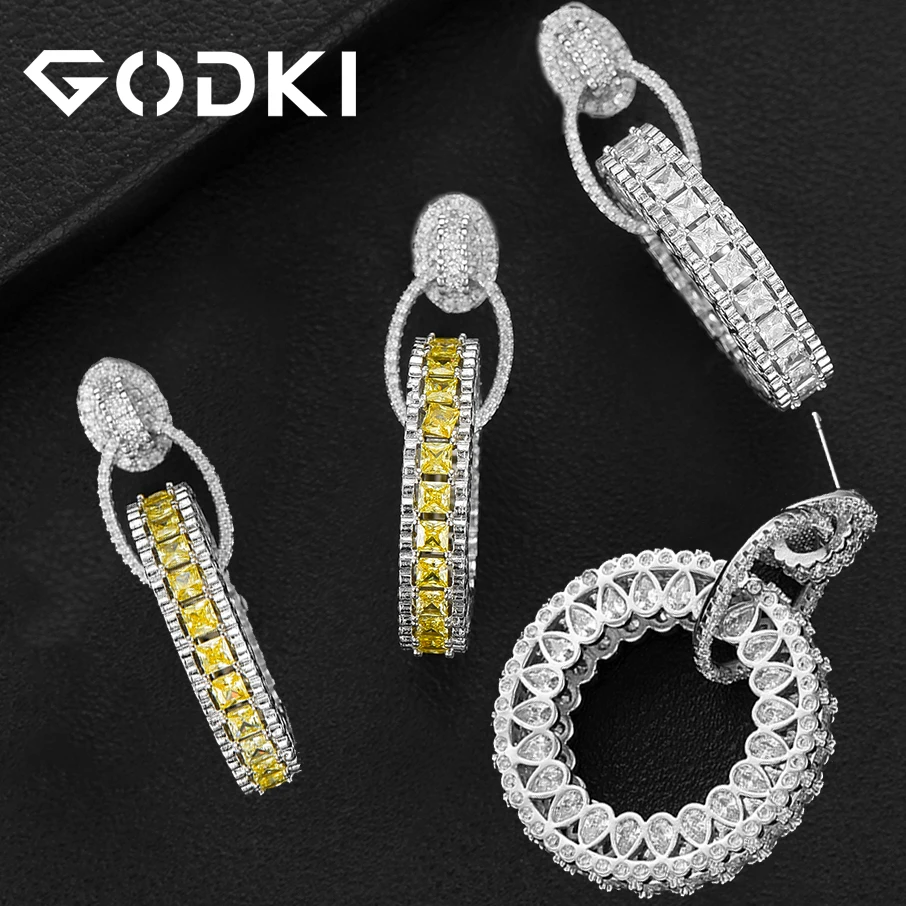 GODKI новые винтажные серьги в виде бабочек Роскошные богемные висячие с имитацией