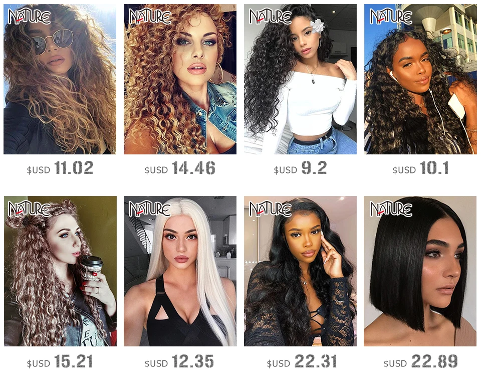 # pacotes de cabelo sintético com fechamento tecer extensões de cabelo