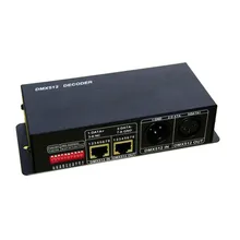 

DMX512 LED Controller Dimmer Decoder For RGB Srip Lamp WS-DMX-NET-K-3CH