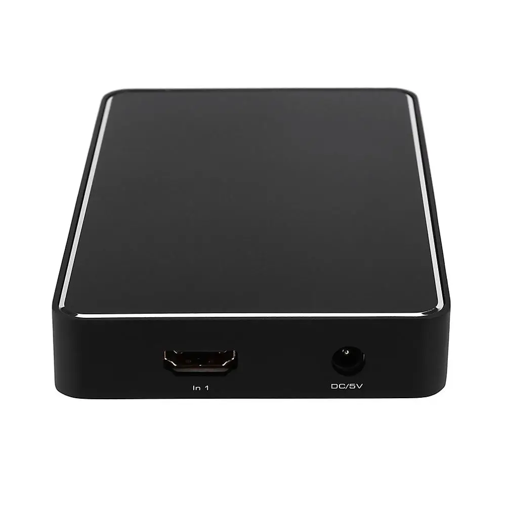 6 в 1 выход 4K HDMI 1,4 переключатель 3,5 mmAudio/SPIDF оптический Toslink/ARC IR беспроводной контроль 5 В/1A DC адаптер питания#822
