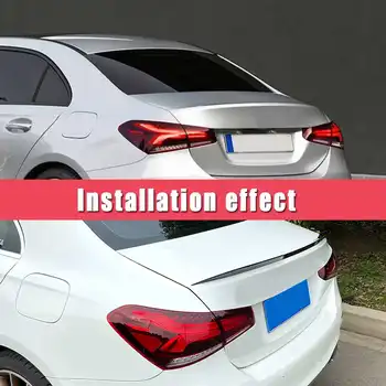 

Rear Trunk Glossy Painted Air Splitter Spoiler For Mercedes for Benz A Class W176 A180 A200 A250 for AMG A45 2013 -2018/2019 +