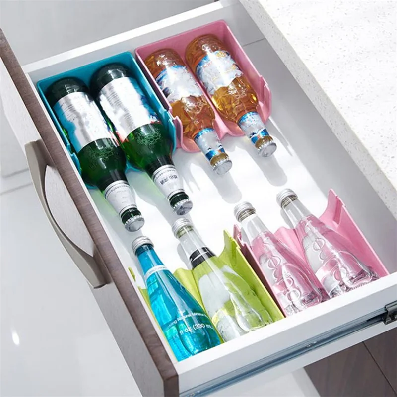 Ящик для хранения на холодильник, органайзер для напитков, винных бутылок, соков, полка для инструментов, кухонные аксессуары