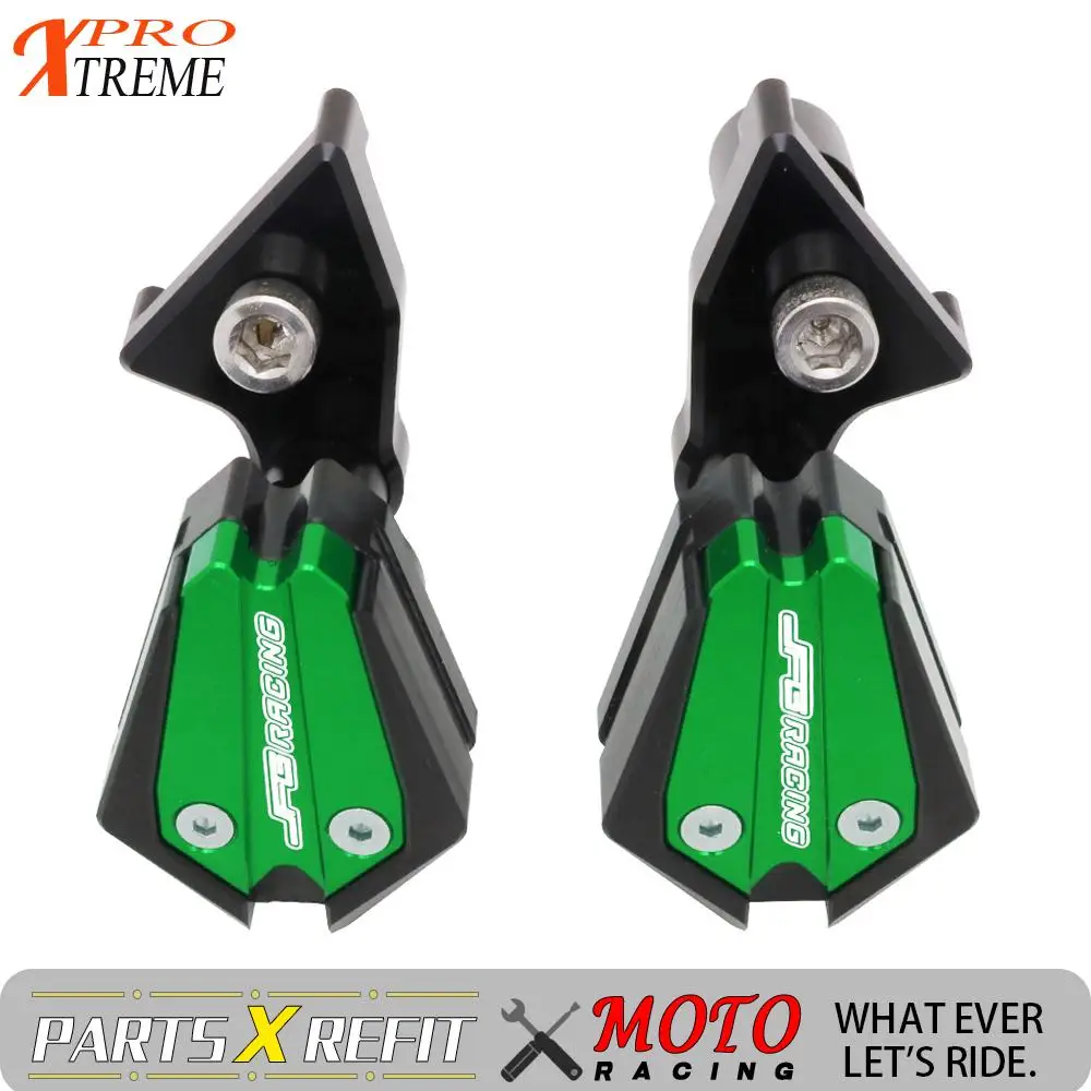 Motorcycle CNC Aluminum Crash Pad Frame Slider Protector For KAWASAKI Ninja ZX10R zx10r ZX-10 R 2011- 12 13 14 15 16