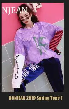BONJEAN Horse Pattern Gray T Shirt Lace Patchwork Shirt with Sequin Summer Tops and Tees Flare Sleeve Long Shirt BJ1048