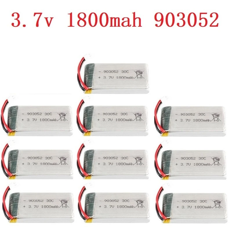 Batterie Drone 3.7V - Vert, Jaune, Bleu - Haute Capacité