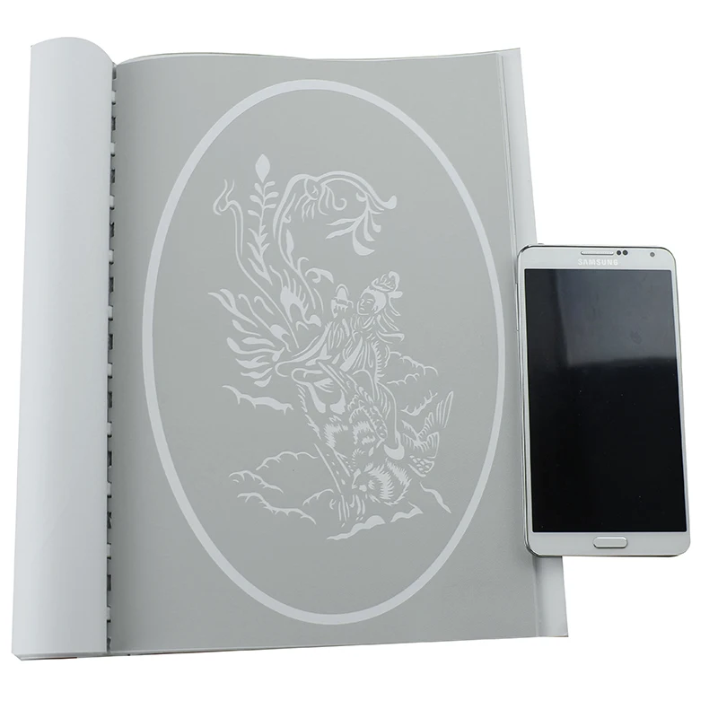 OPHIR 30 Patterns Reusable Booklet Set Airbrush Temporary Tattoo Stencil Body Art Designs Template STE5