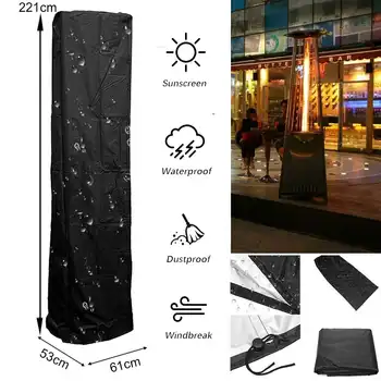 

2020 Waterproof Garden Heater Dust Cover Protector Oxford Cloth Heater Veranda Patio Heaters Canopy Terrace Anti-Dirty Supplies