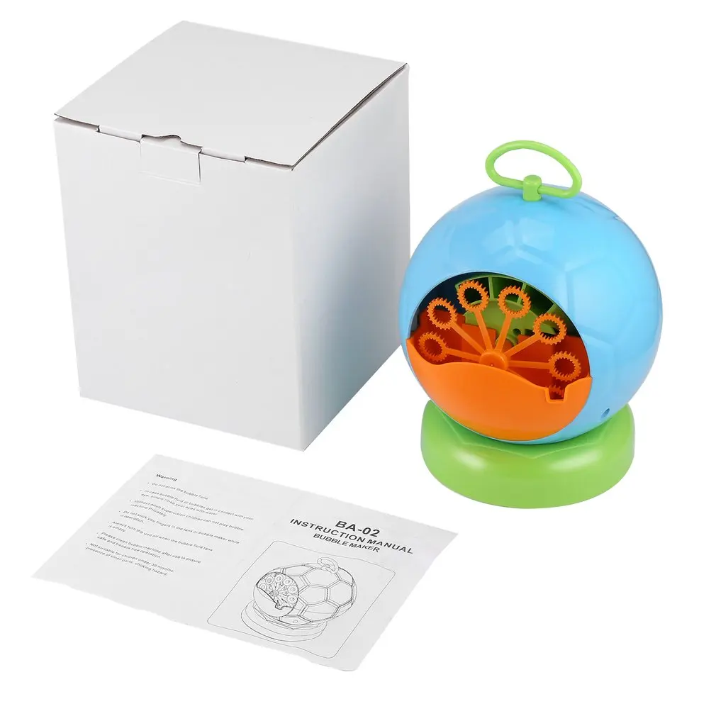 

Portable Automatic Bubble Machine Bubble Blowing Soap Bubbles for Outdoor or Indoor Party Bubbles Maker Toy Gift Kids Fun