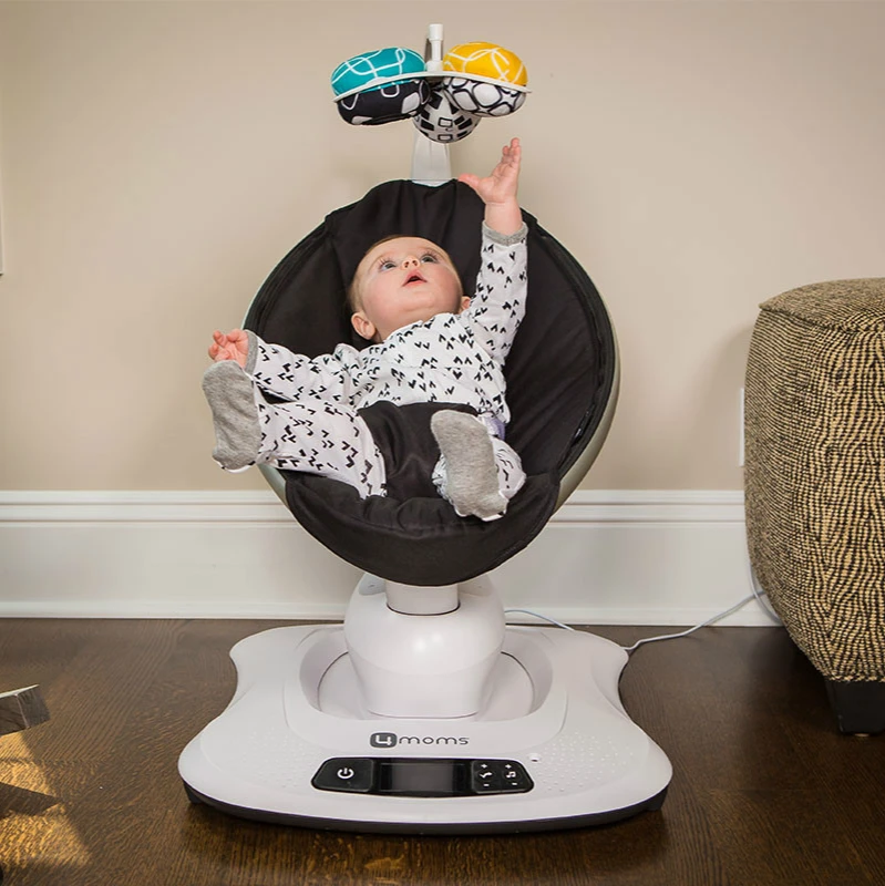 Elektryczny fotel bujany produkty do pielęgnacji niemowląt bujany fotelik dla dzieci fotel bujany wygodne krzesło kołyska dziecięca kanapa do spania