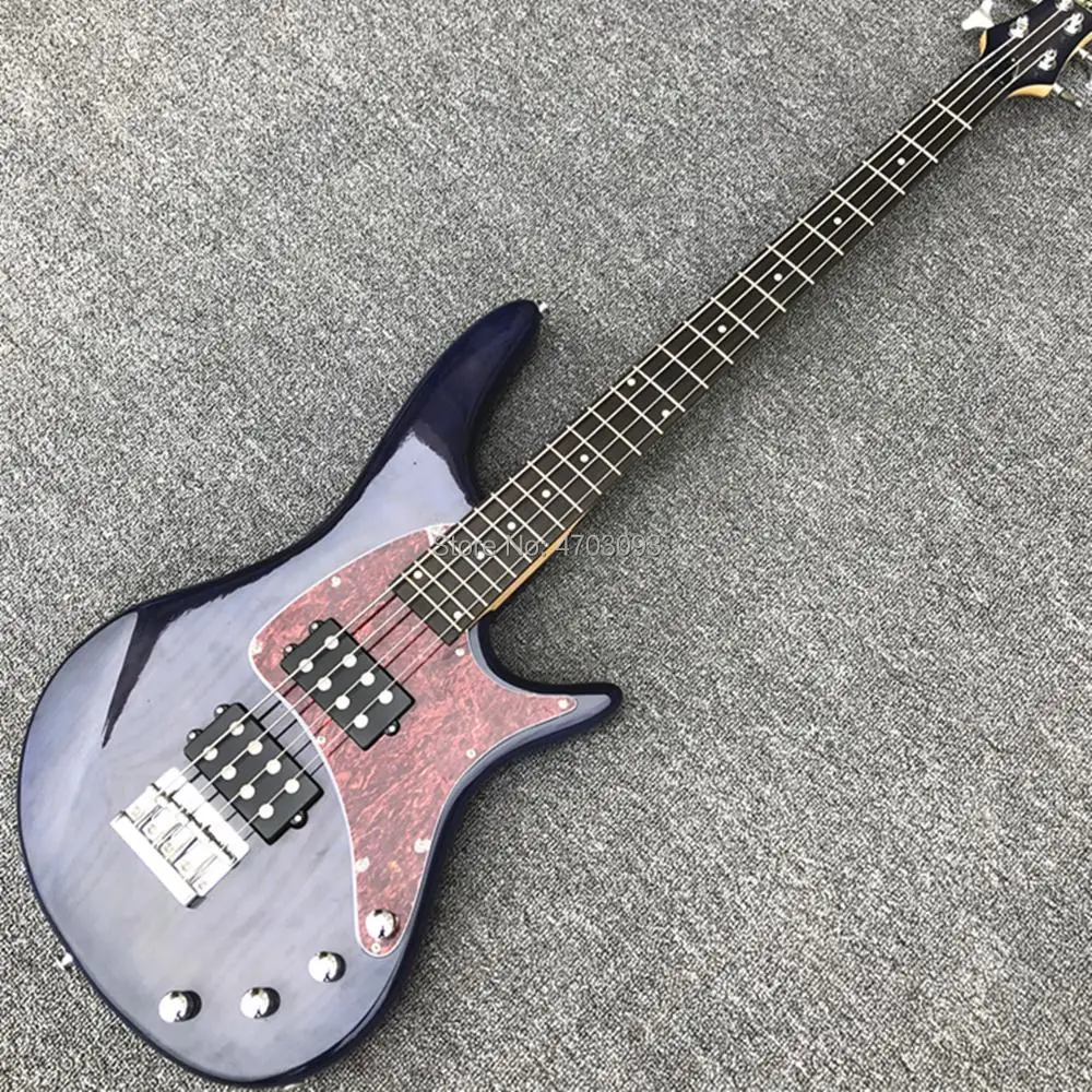 

Custom Guitar,4 strings soundgear model, Jewelry Blue Color,Free shipping