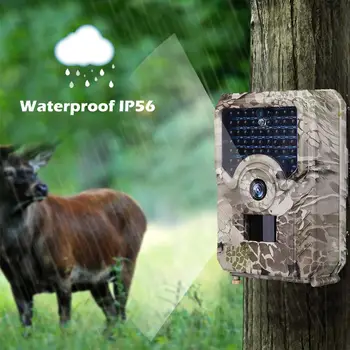 

1080P HD Waterproof Hunting Camera Trail Camera Motion Detection Infrared Camera Wildlife Surveillance Camera Night Vision