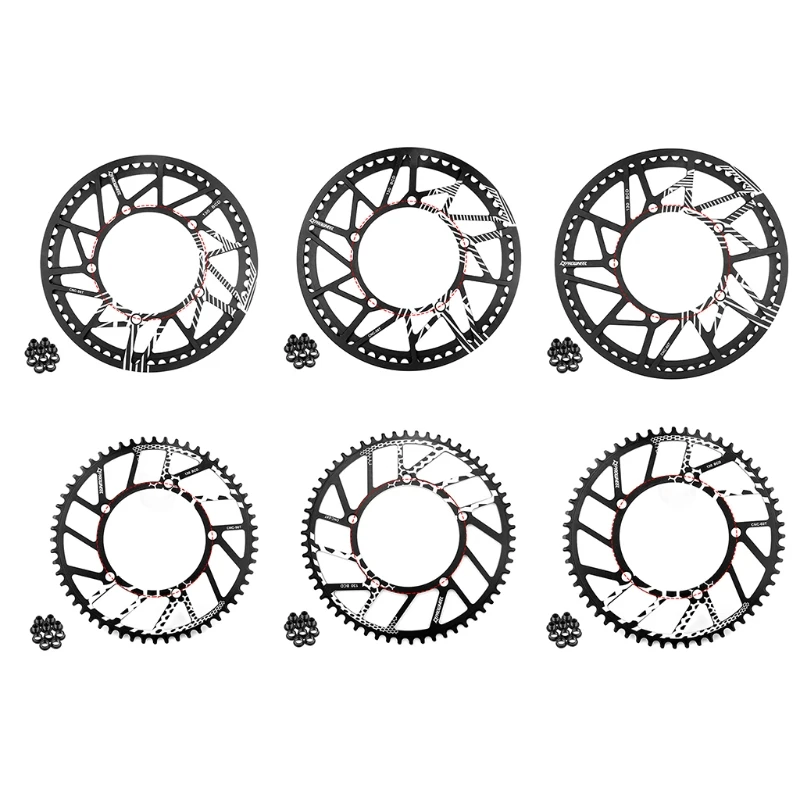 Fold Bicycle Chainrings FD17 56Y 58Y 60Y Sprocket FD19 56T 58T 60T Tooth Plate Foldable Bike Chain Wheel 24BD | Спорт и развлечения