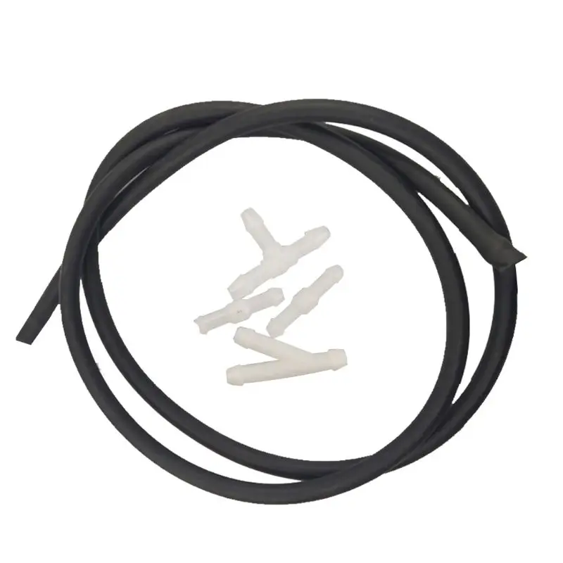 5pcs/Set Universal Car Windshield Washer Nozzle Fluid Water Hose Tube