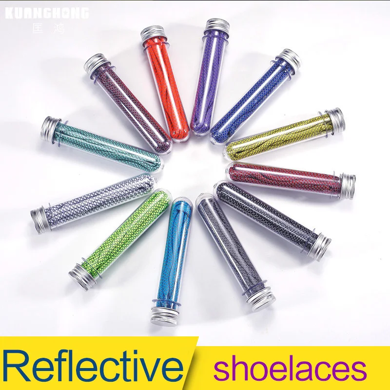 1Pair 120cm Cool Highlight Fluorescent Sneaker Shoestrings Sport Shoelaces 3M Reflective Round Rope Shoes Lace Light Shoelaces 1Pair 120cm Cool Highlight Fluorescent Sneaker Shoestrings Sport Shoelaces 3M Reflective Round Rope Shoes Lace Light Shoelaces