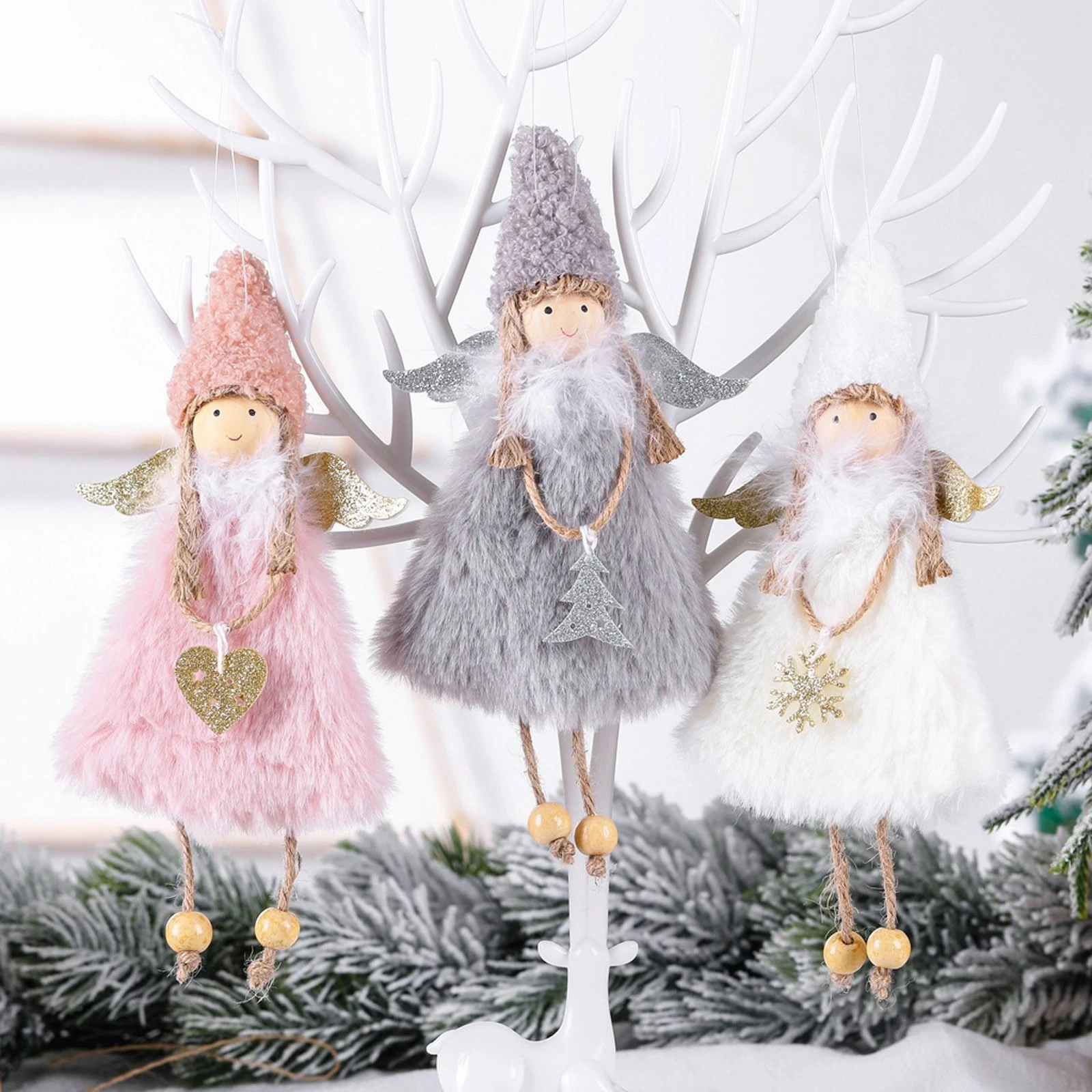 Christmas Angels 2022 Xmas Christmas Decorations For Home 2022 Christmas Toys For Tree Angels New  Year Gift For Kids New Year's Eve Decorations|Pendant & Drop Ornaments| -  Aliexpress