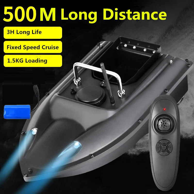 

D13 Smart RC Bait Boat Dual Motor Fish Finder Ship Boat Remote Control 500m Fishing Boats Speedboat Fishing Tool Toys