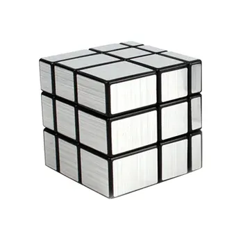 

2020 Magic Mirror Cube Professional Gold Silver Cubo Magico Cast Coated Puzzle Speed Twist Learning And Education Toys