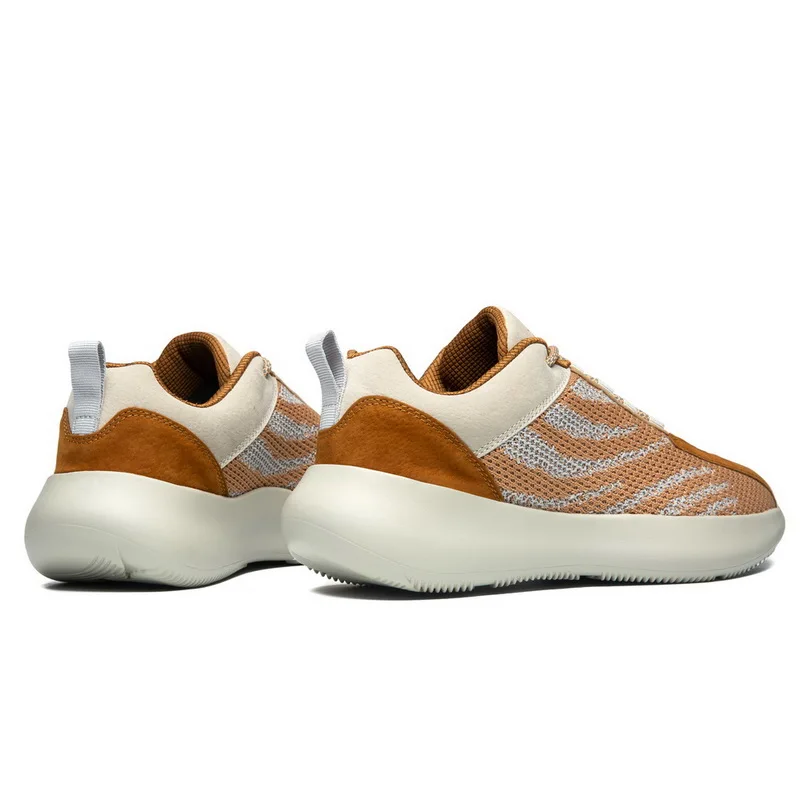 Новый дизайн мужские кроссовки на шнуровке легкие дышащие удобные спортивные с