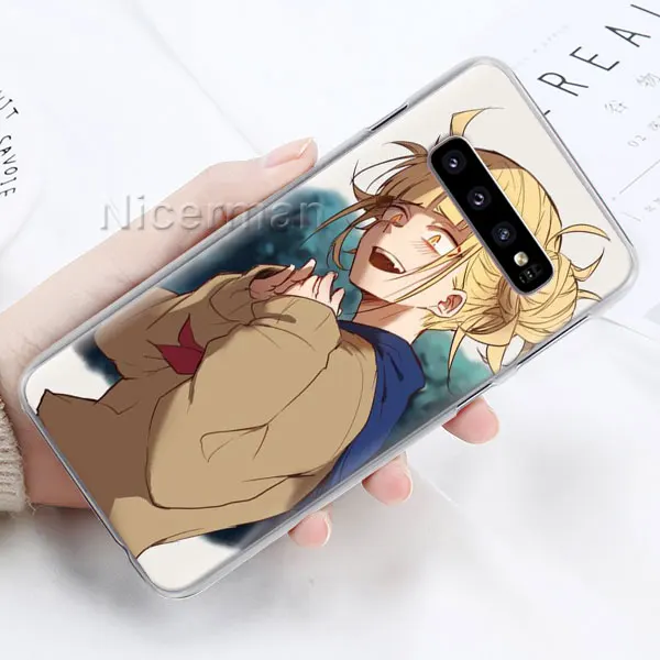 Чехол для телефона My hero Academy Himiko Toga для samsung Galaxy S10e S10 Plus S8 S9 Note 10 Plus 8 9 S6 S7 Edge Твердый Чехол - Цвет: 02