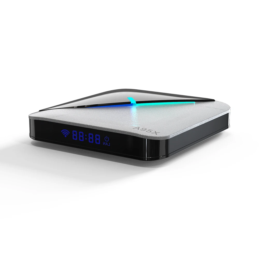 VHXSIN A95X F3 Air 6 RGB светильник ТВ приставка Android 9,0 Amlogic S905X3 Wifi 8K 60fps Netflix Youtube медиаплеер A95XF3 AIR X3 комплект к