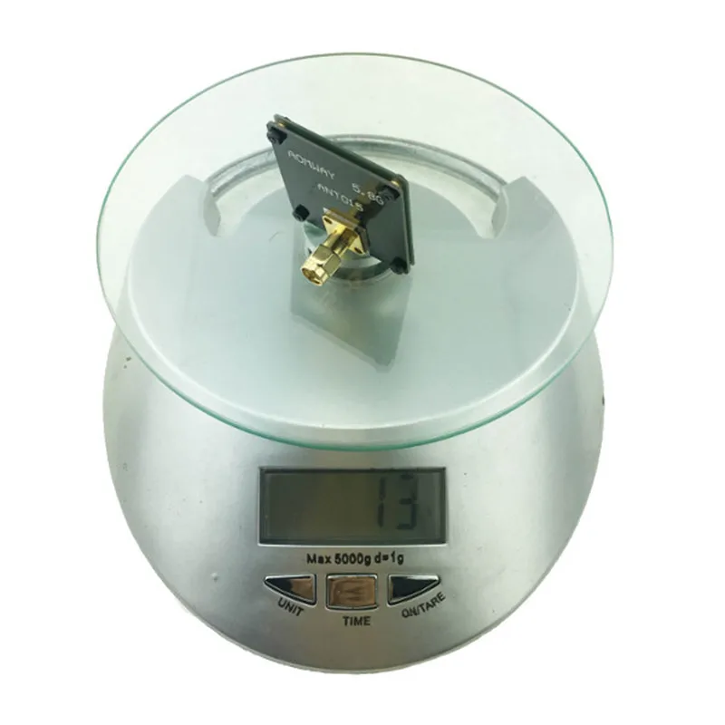 AOMWAY ANT015 5,8 ГГц 8dBi 90 градусов SMA Мужской RX FPV плоская антенна для RC FPV очки гарнитура видео очки Accs запасные части