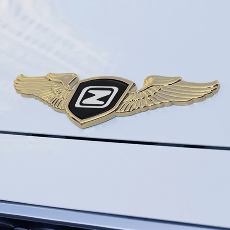 Gold-Zotye Крылья передний капот эмблема для Baojun 530 730 Trumpchi GS GA Brilliance v5 h530 Zotye Besturn Soueast хром внешняя модификация - Название цвета: Gold-Zotye