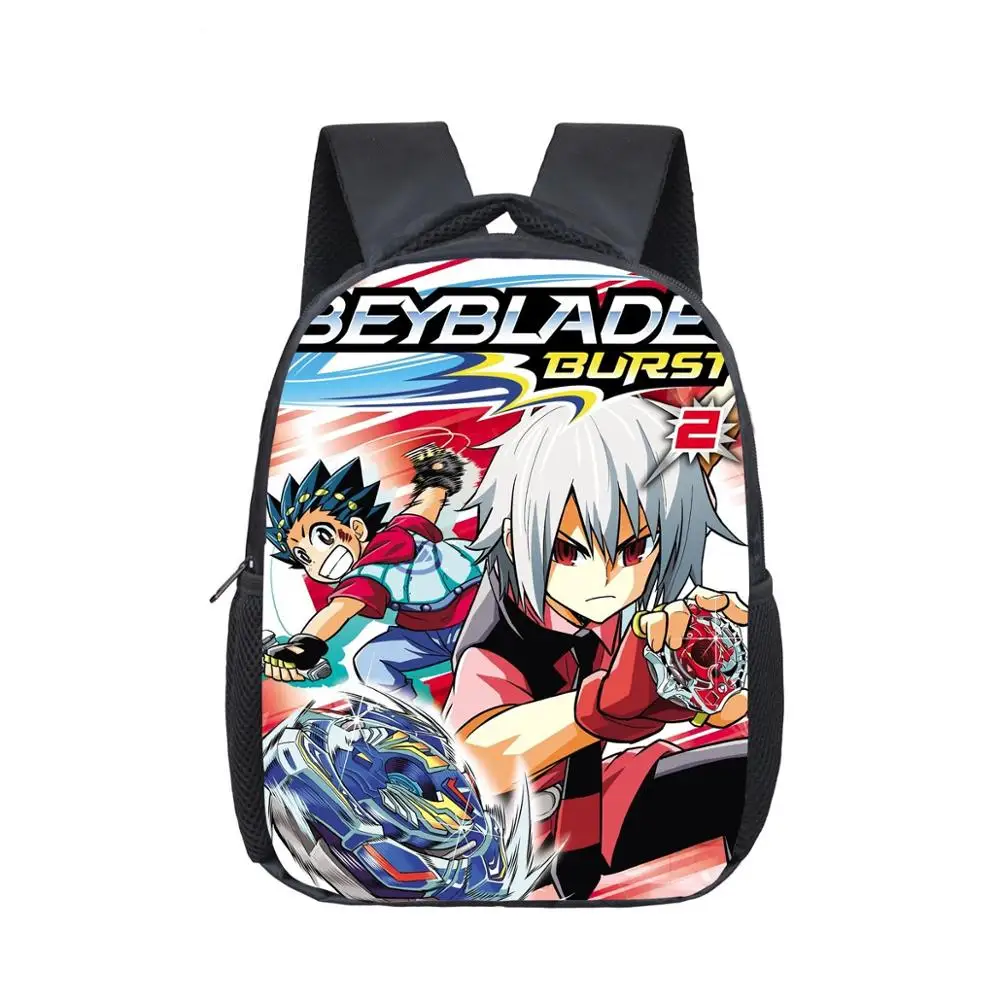 12 дюймов Аниме Beyblade Burst рюкзаки для детей студенческий рюкзак для книг Повседневный Рюкзак Мультфильм Mochila школьные подарки
