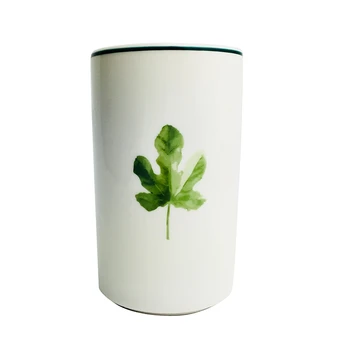 

1 Pc Simple Novelty Creative Maple Leaf Printed Coffee Ceramic Tea Drinkware Mug Cup for Home Travel Office