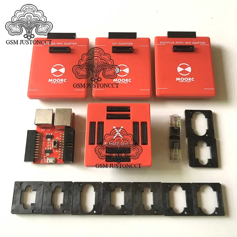 Адаптер для BGA EMMC 13 в 1 с поддержкой BGA100 136 168 153 169 162 186 221 529 254 easy2 riff2/UFI/MEDUSA|emmc 169|emmc