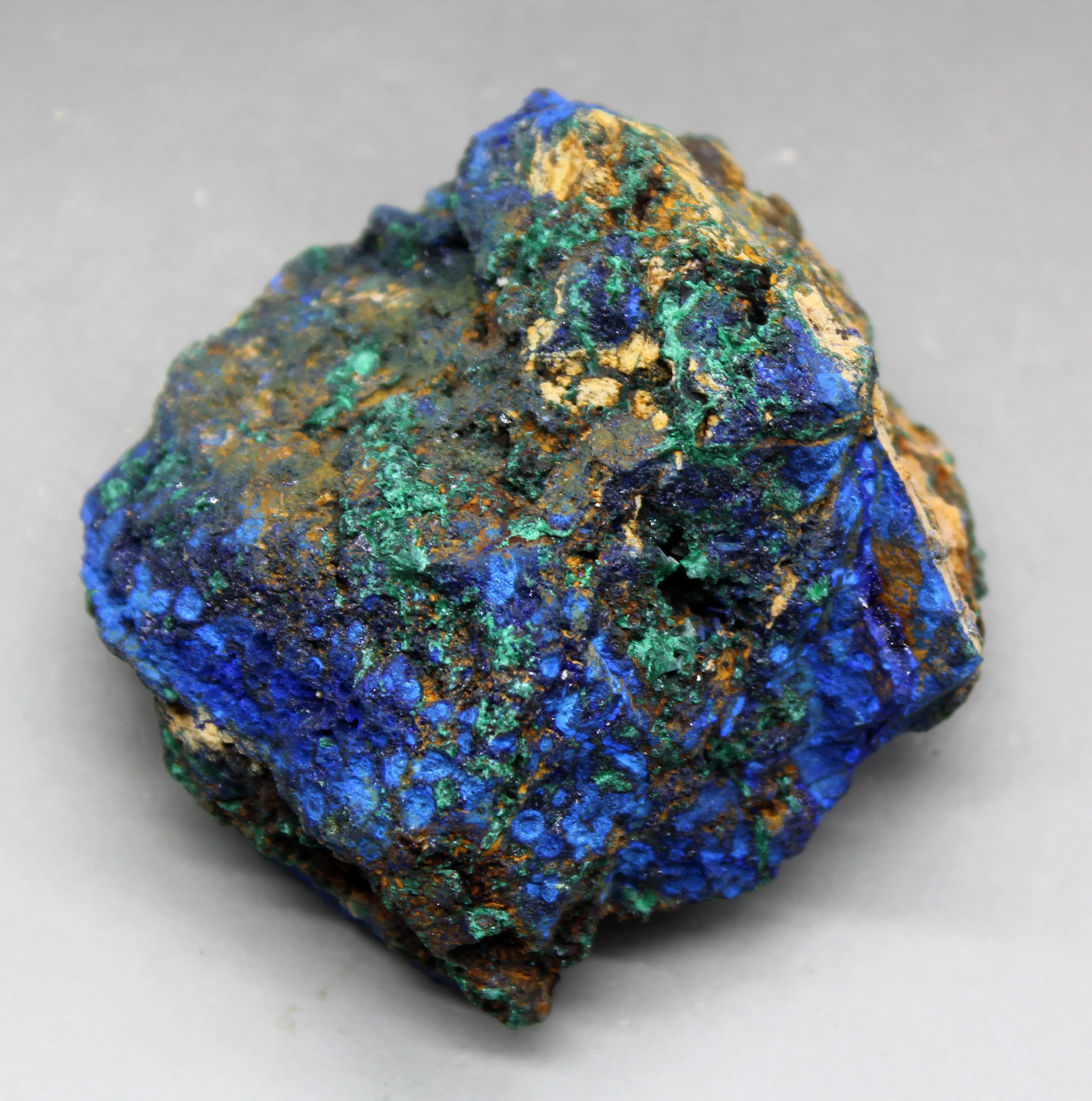 199 г натуральный Азурит и Малахитовый симбиотический минеральный хрустальные