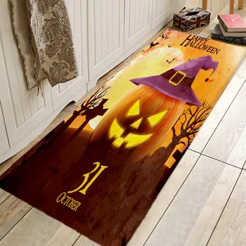 

Halloween Pattern Rug Door Mat Hallway Carpets Area Rugs for Bedroom Living Room Carpet Kitchen Bathroom Anti-Slip Floor Mats