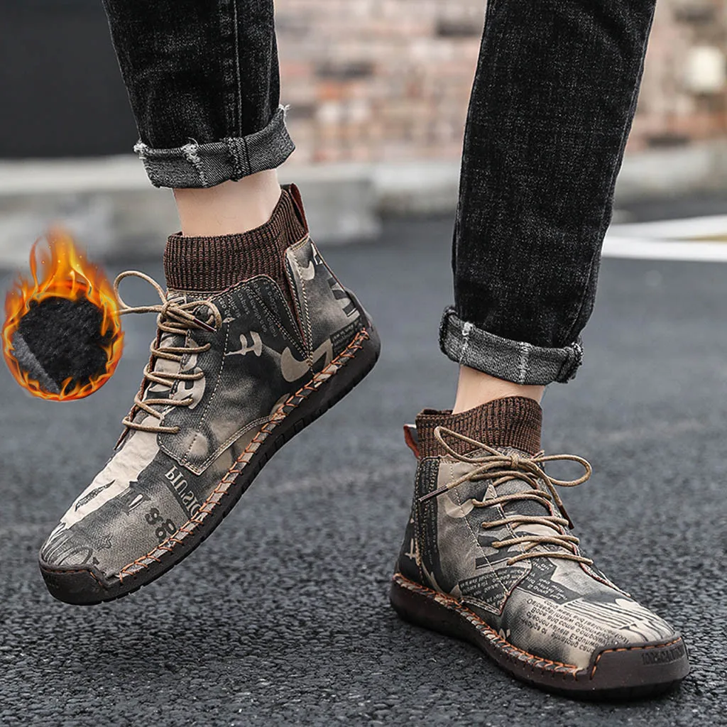 Мужская обувь; Новинка; модные ботинки; zapatos de hombre; армейские ботинки в стиле ретро; мужская повседневная обувь; дышащие носки; рабочие ботинки