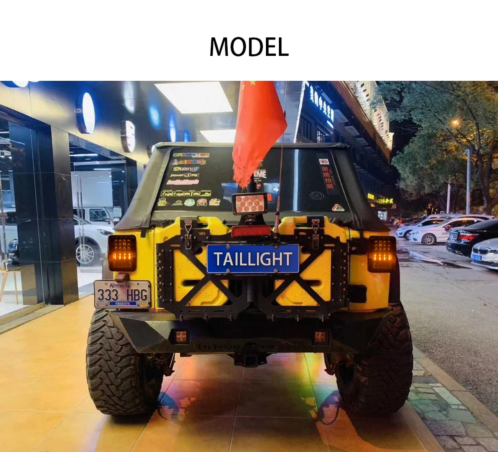 Новинка, задний светильник для Jeep Wrangler JK 2007-, Автомобильный светодиодный задний светильник, задний светильник, сигнальная лампа заднего хода