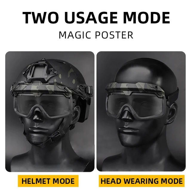 Idogear – Lunettes Tactiques Anti-brouillard Et Anti-poussière, Style Oc,  Casque, Airsoft, Paintball, Sports De Plein Air, Chasse, 6904 - Chasse  Accessoires - AliExpress