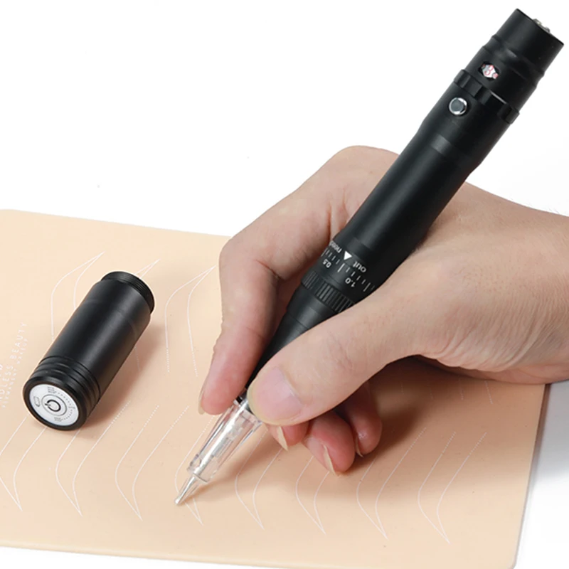 Wireless Permanent Makeup Machine for Eyebrows Miroblading Shading Eyeliner Lip Microshading PMU Machine Tattoo Pen Gun MTS Kit