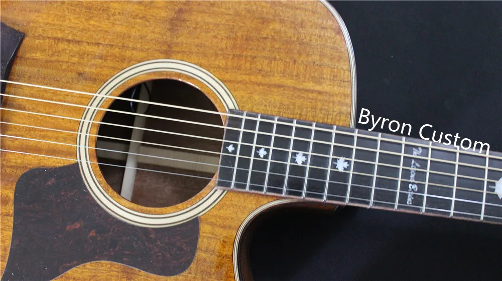 6-string Акустическая/Электрогитары grand GA тела КоА дерево с возможностью нанесения производителем личных Гитары