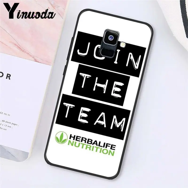 Yinuoda черный Herbalife чехол для телефона для Samsung Galaxy A7 A50 A70 A8 A3 A6 A6Plus A8Plus A9 - Цвет: A13