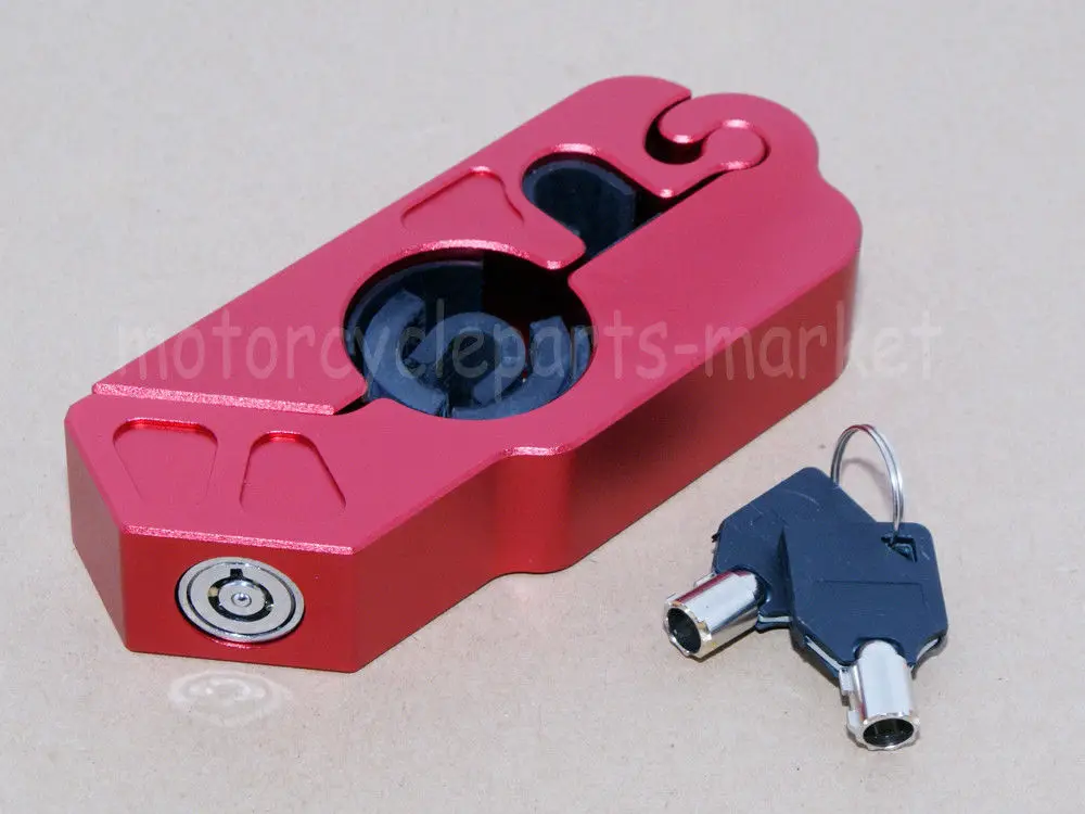 CNC Aluminum Handle Grip Security Safety Locks Handlebar Handset Brake