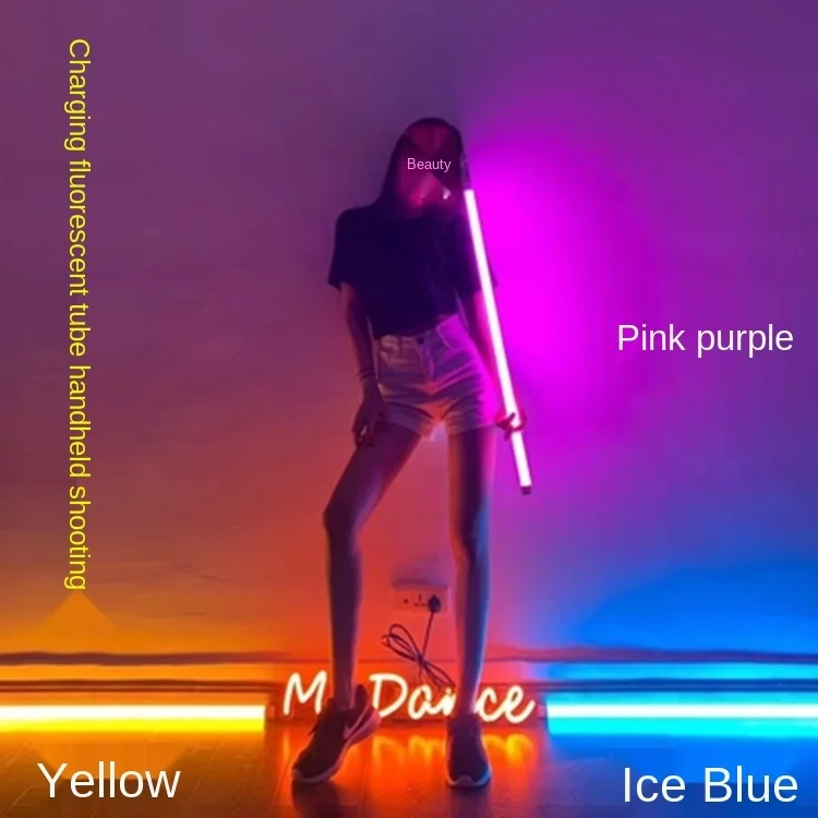 Рисунок 3 - разноцветные светодиодные трубки RGB с USB-зарядкой