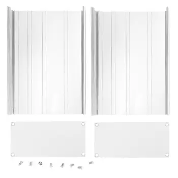 

68x145x200mm Matte Silver DIY Electronic Circuit Board Enclosure Case Aluminum Project Box