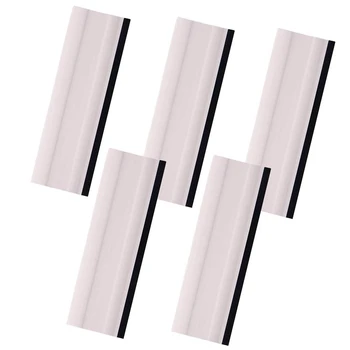 

6 inch Block Squeegee Car Rubber Squeegee Work with Film for Car Vinyl Scraper Decal Applicator Tool(5 Pcs)