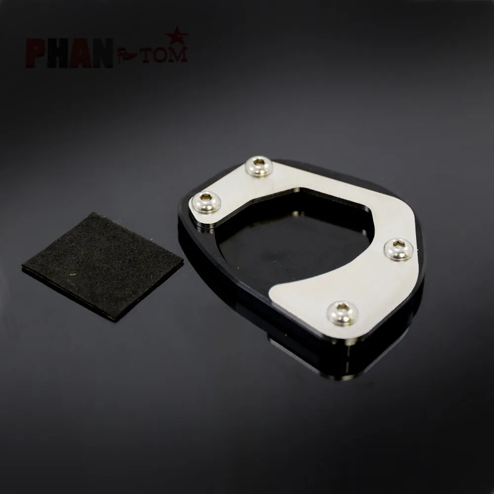 

Aluminum Side Kickstand Stand Extension Support Plate For BMW F650GS 08-12 Motorcycle CNC