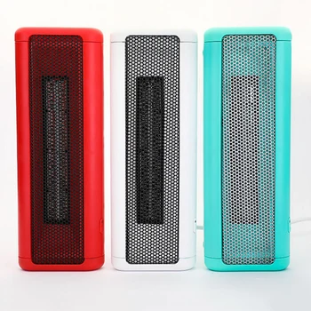 

Mini Heater Dorm Desktop Heating Electric Heater Fan Powerful Winter Warmer Room Radiator Warmer For Home Office With EU Plug