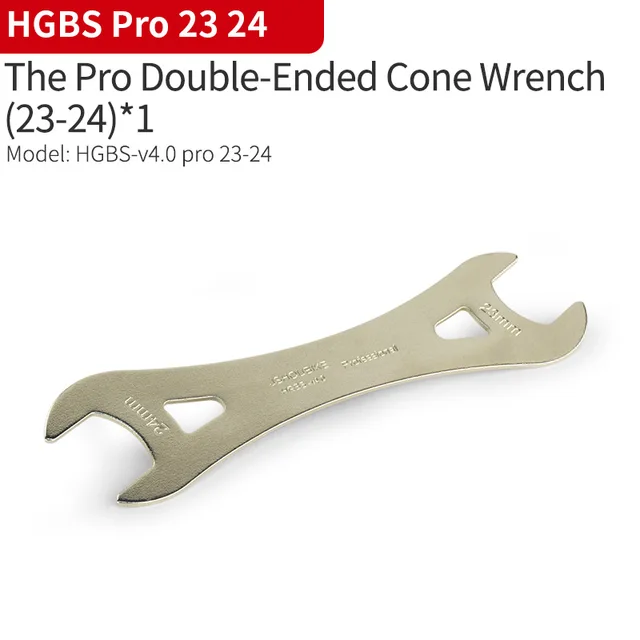 JSHOU BIKE Head Open End Axle Hub Cone Wrench 13 to 24mm High Carbon Steel Bicycle Removal Repair Tool HGBS v4 pro 23 24