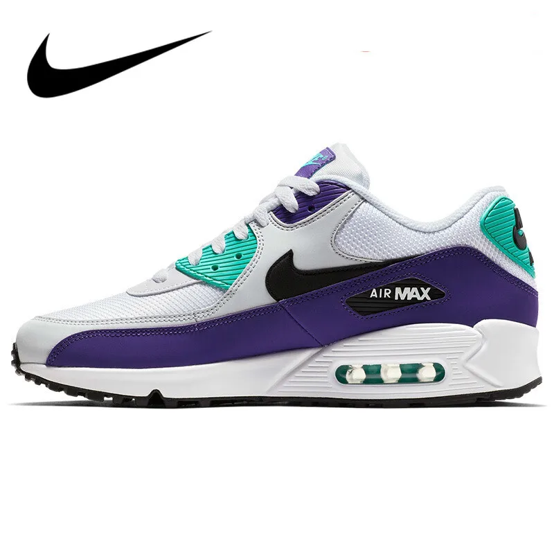 Продажа Оригинальные оригинальные женские кроссовки для бега NIKE AIR MAX 90, износостойкие уличные кроссовки, новые цвета, соответствующие AJ1285 103
