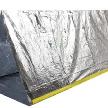 Водонепроницаемый складной аварийный кемпинговый тент брезентовый Тент Открытый Кемпинг крыша