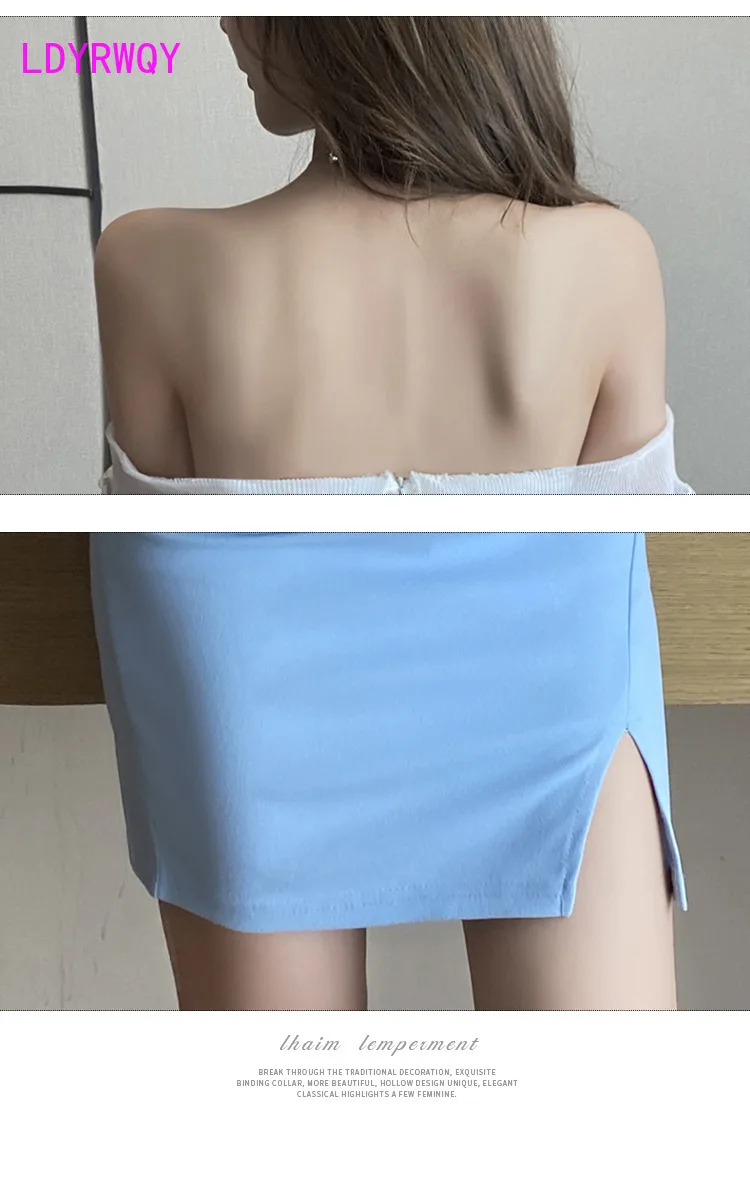 ドレス バックレス ストラップ セクシー スリット レディース 新作ウェディングドレス セクシーVネック バックレス