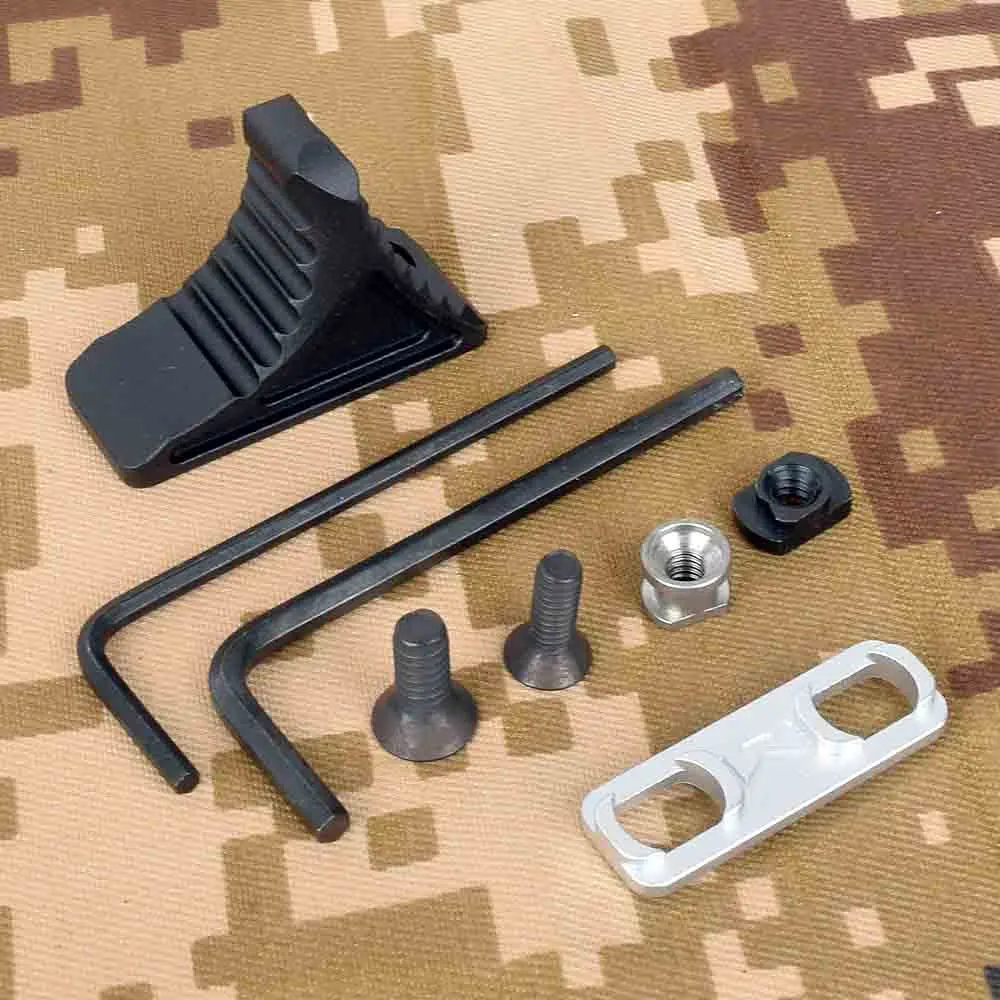 Keymod M-LOK Handstop Kit Angeled Foregrip аксессуары с направляющей Тактический Handguard для AR15 пистолет аксессуары