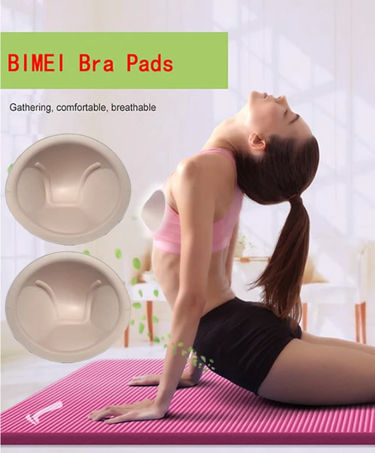 Women's Bra Pads. Rounded top, Push up,Bra Insert, use for Swimsuits,  Workouts, Mastectomy Bra - AliExpress